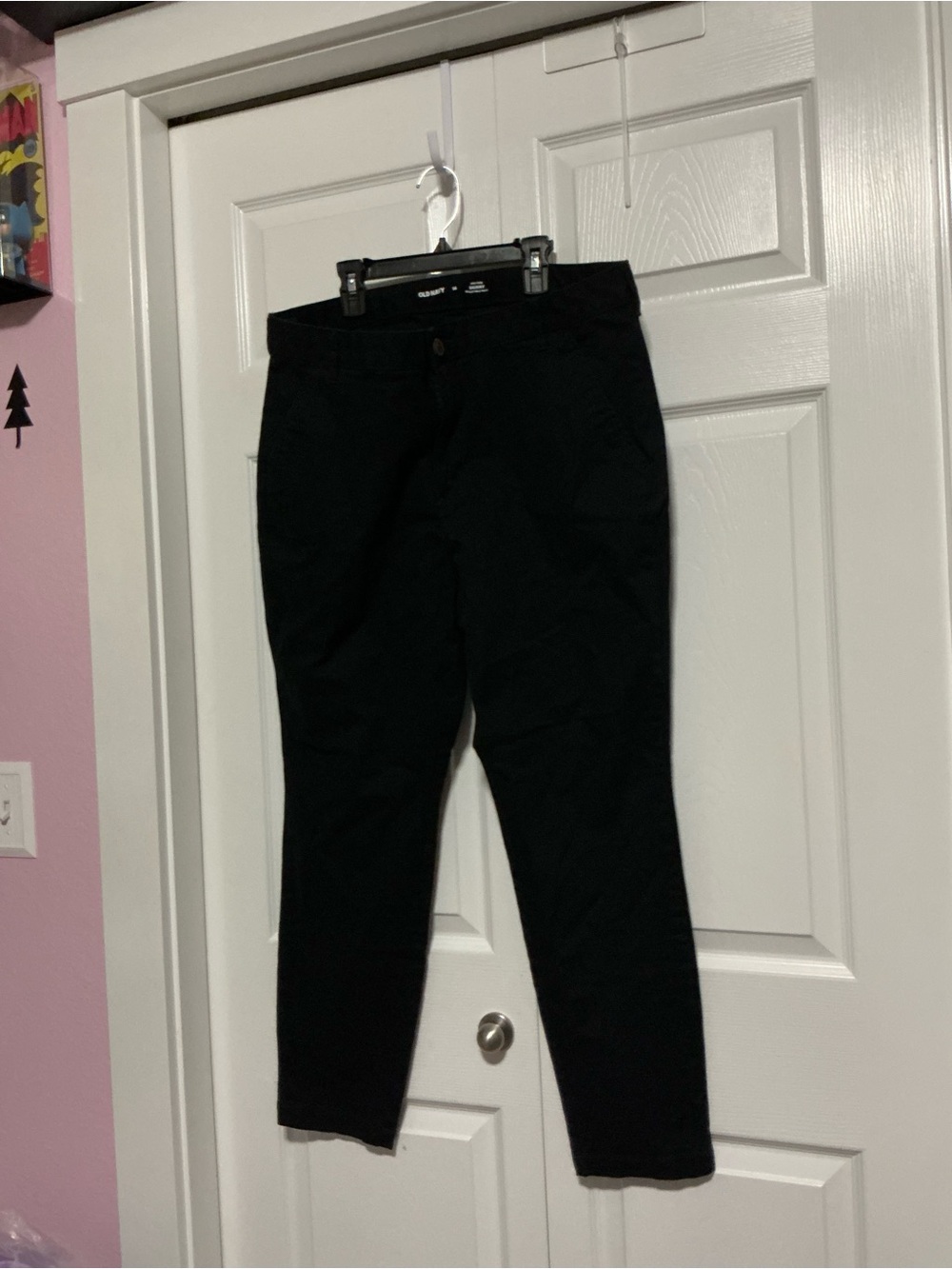 Old Navy Black Women's Slim Fit Pants